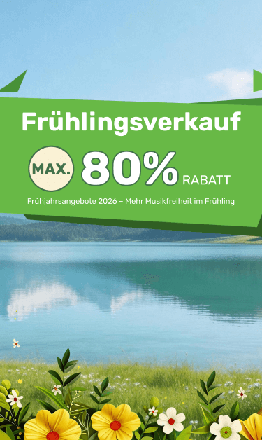 Fruhjahrsangebote 2026 - Mehr Musikfreiheit im Fruhling