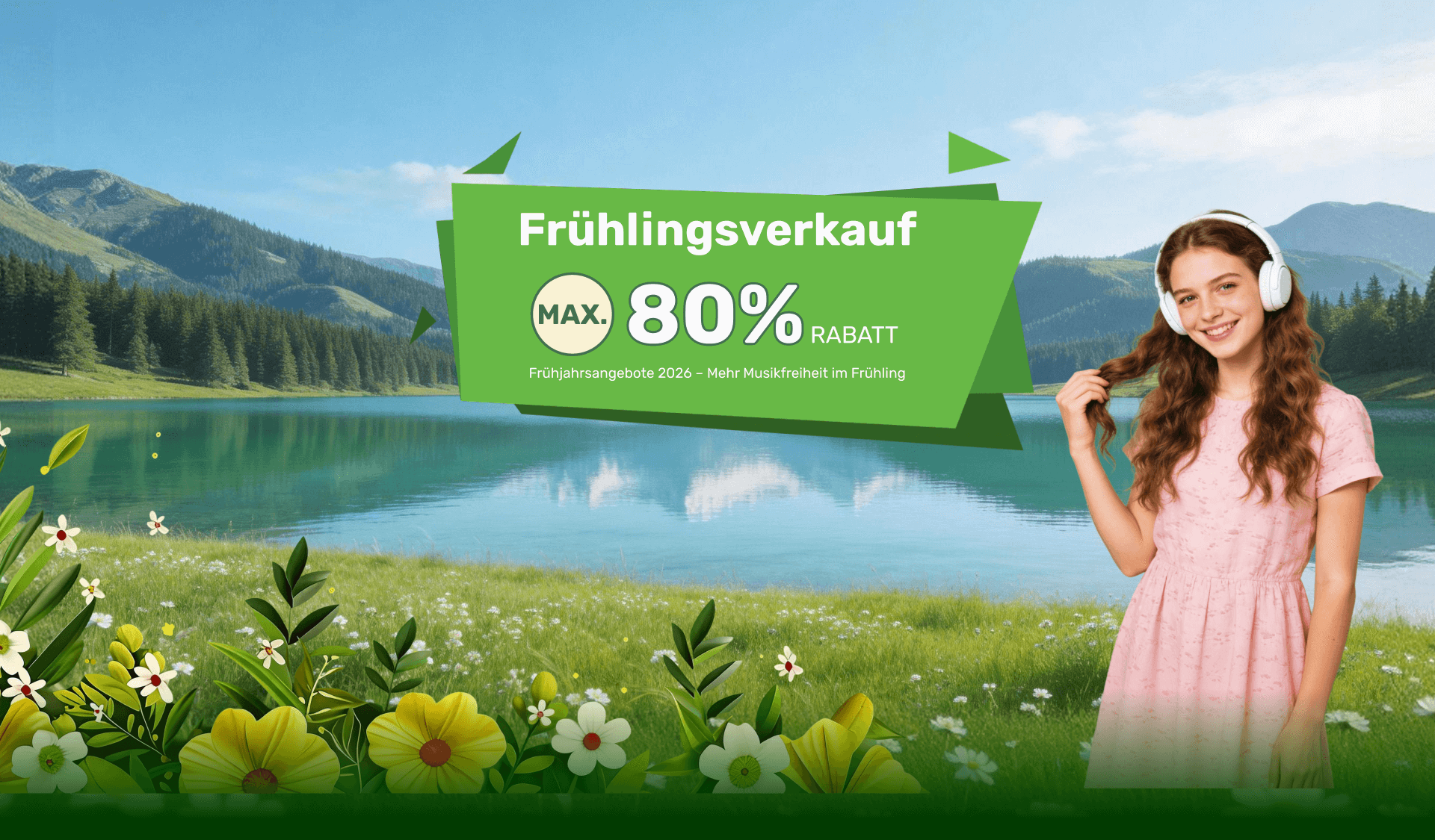 Fruhjahrsangebote 2026 - Mehr Musikfreiheit im Fruhling