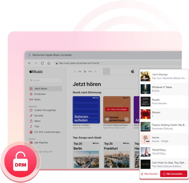 DRM-Schutz von Apple Music entfernen