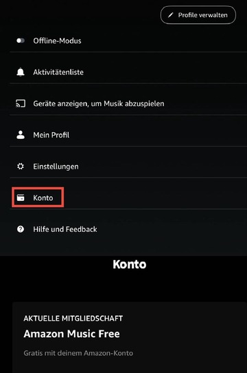 Amazon Music Abo prüfen
