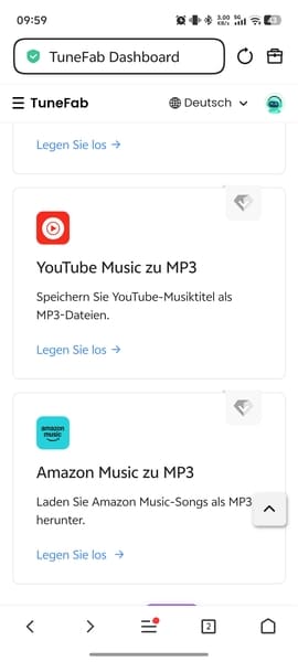 Amazon Music zu MP3