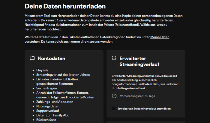 Anfrage senden
