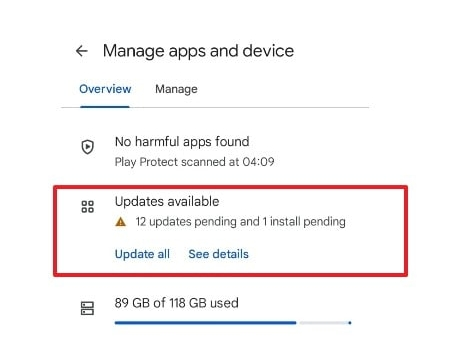 App aktualisieren
