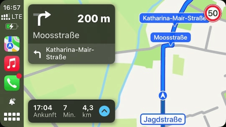 Apple Karten Apple CarPlay App