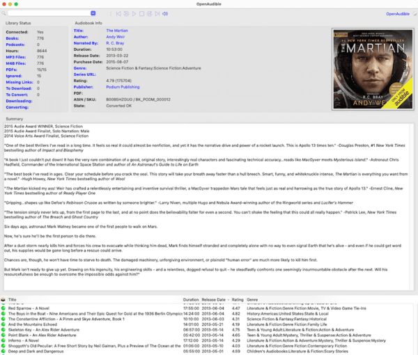 Audible Downloader OpenAudible