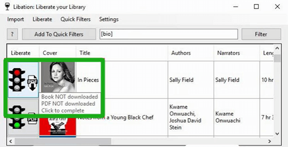 Audible mit Libation als MP3 downloaden