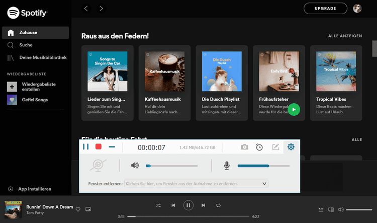 Audio aufnehmen bei FonePaw