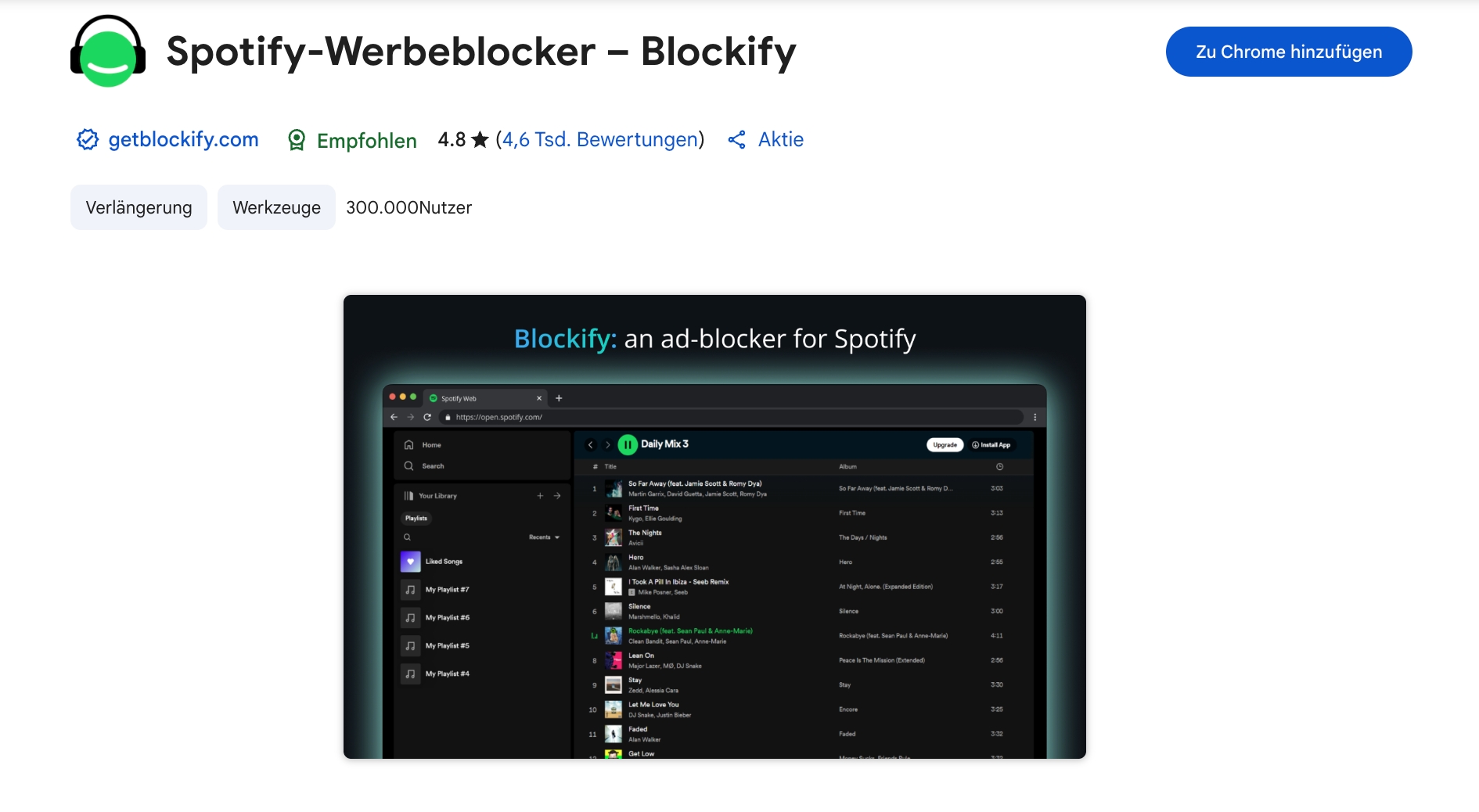 Blockify installieren