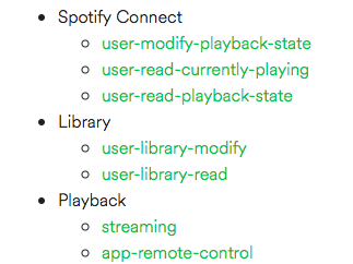 Create an App bei Spotify Developer Dashboard