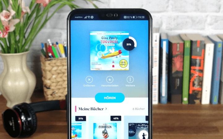 Die APP von BookBeat