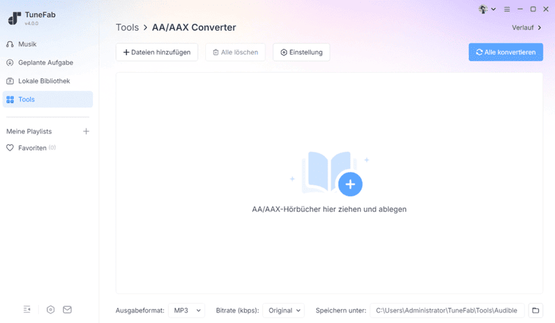 Die Tools Suite von TuneFab