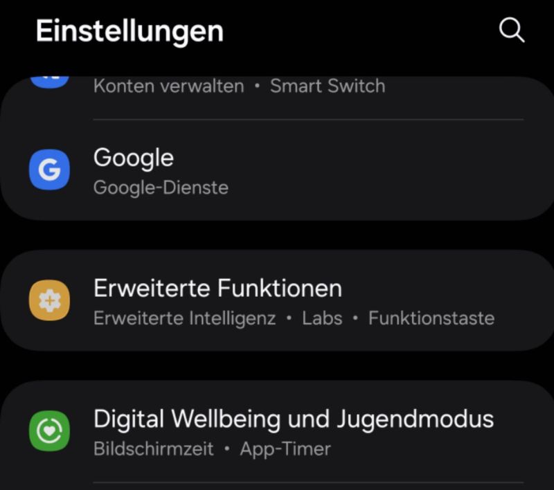 Digitales Wohlbefinden und Kindersicherung
