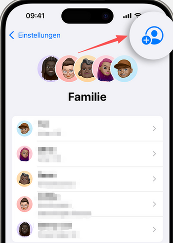Einladung Erneut an das Mitglied senden