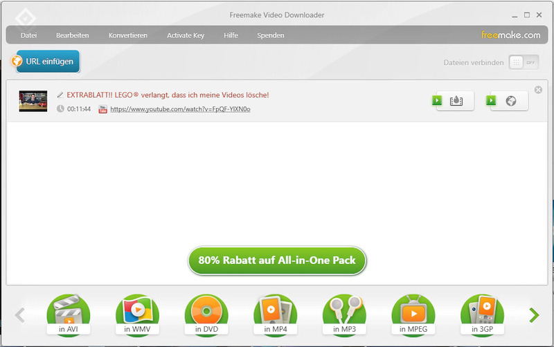 Freemake YouTube Video Downloader