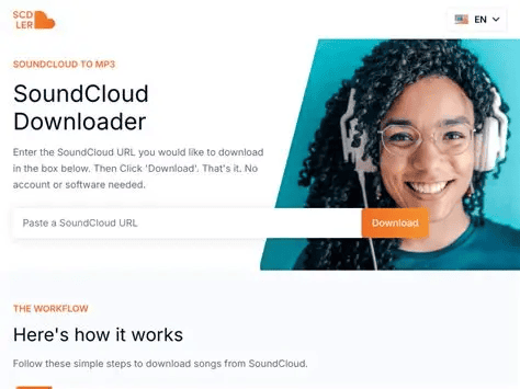 Hauptseite von SCDLer Downloader