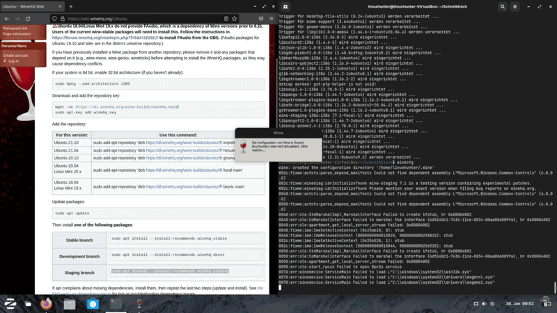 iTunes bei Ubuntu installieren