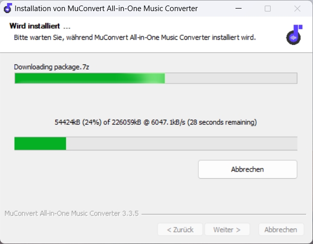 MuConvert Amazon Music Converter auf Ihrem Windows/Mac installieren