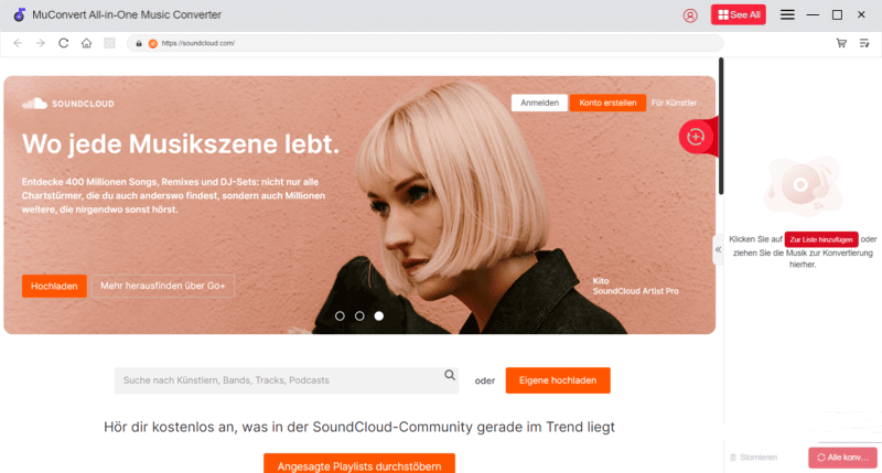 MuConvert SoundCloud Music Converter