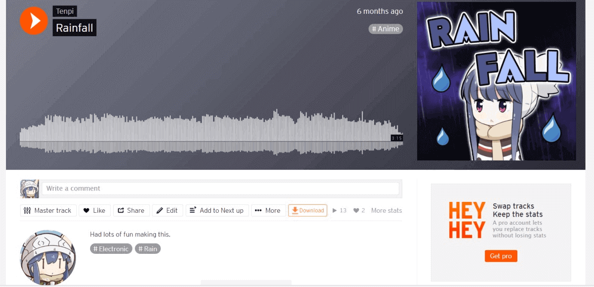 Soundcloud Download von Moebits