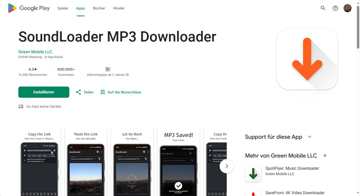 SoundLoader MP3 Downloader