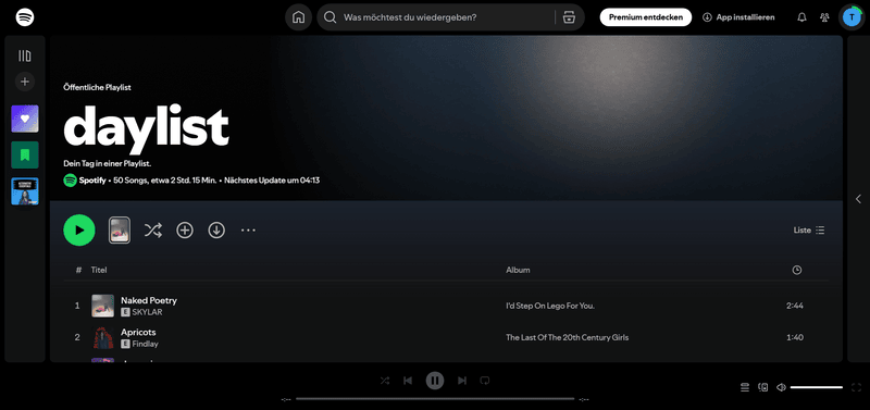 Spotify Daylist