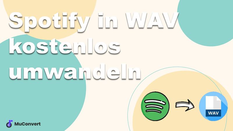 Spotify in WAV kostenlos umwandeln