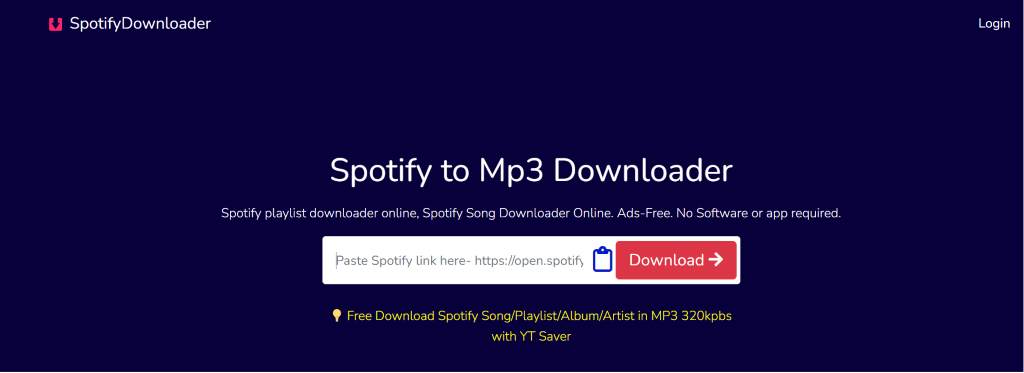 Spotify speichern mit Spotify Song Downloader