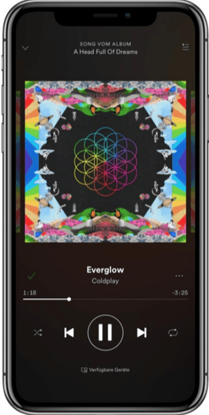 Spotify Titel abspielen