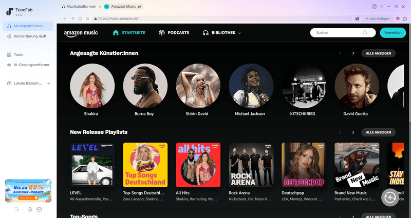 TuneFab Amazon Music Downloader