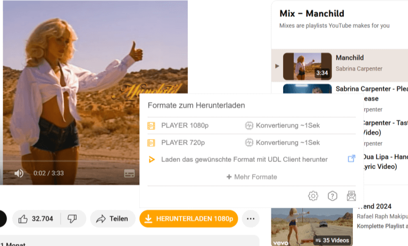 UDL YouTube Music Downloader Free