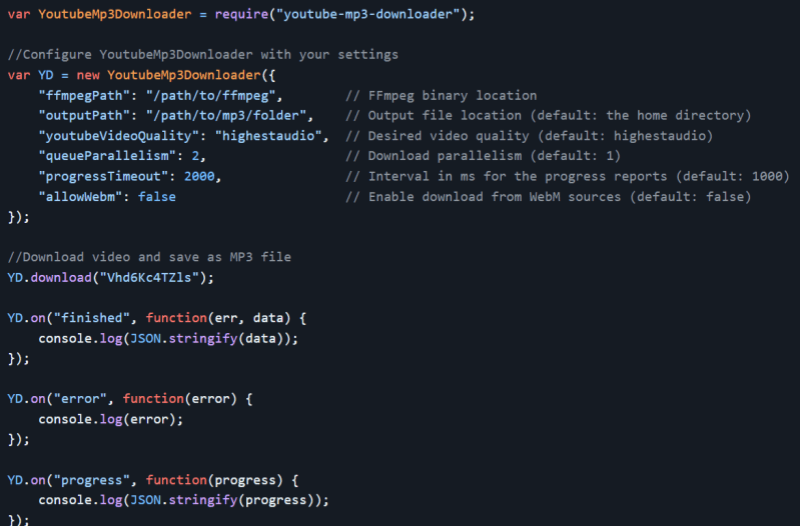 Free YouTube MP3 Music Downloader von GitHub